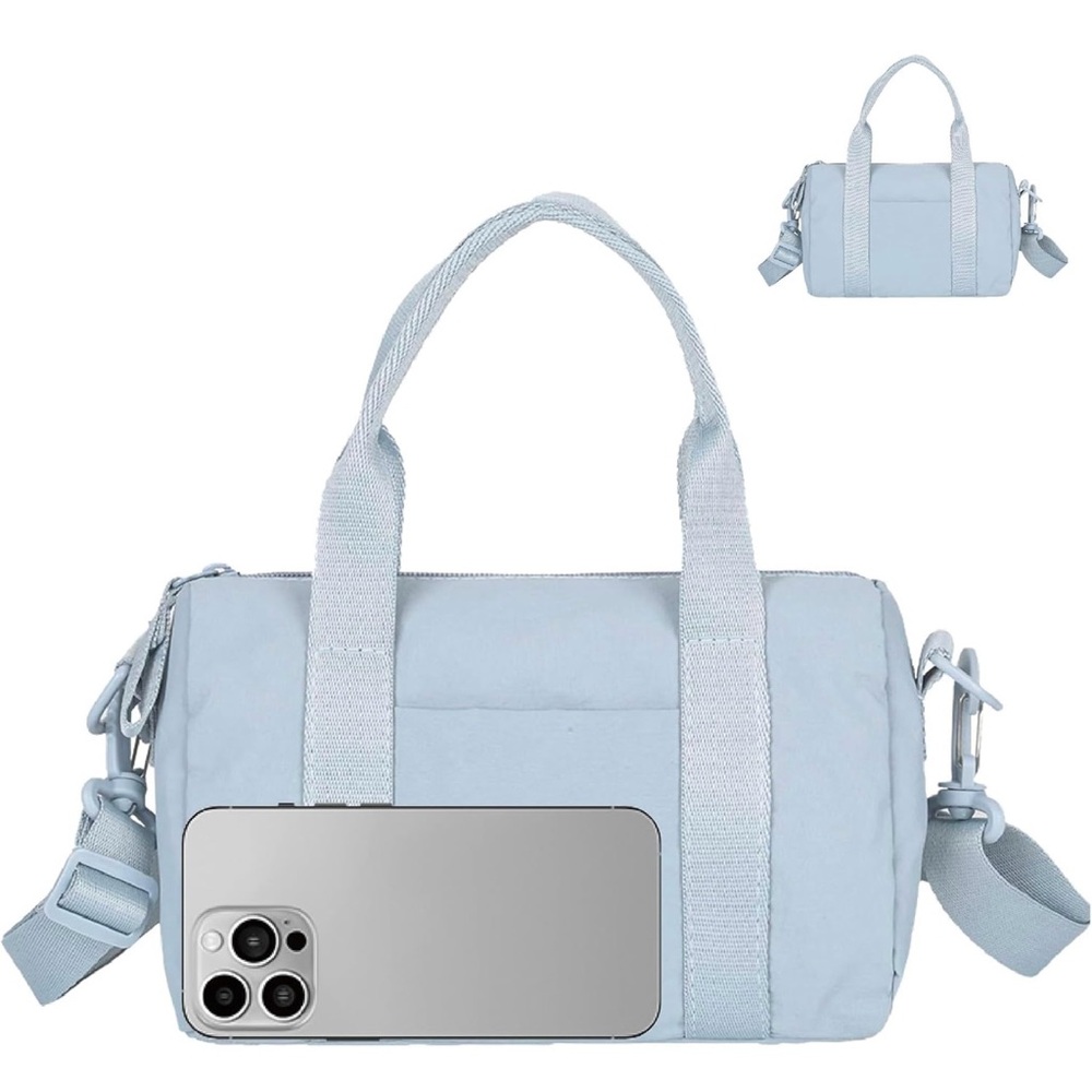 Gym bag crossbody mini ❤️ Color: Frost Blue